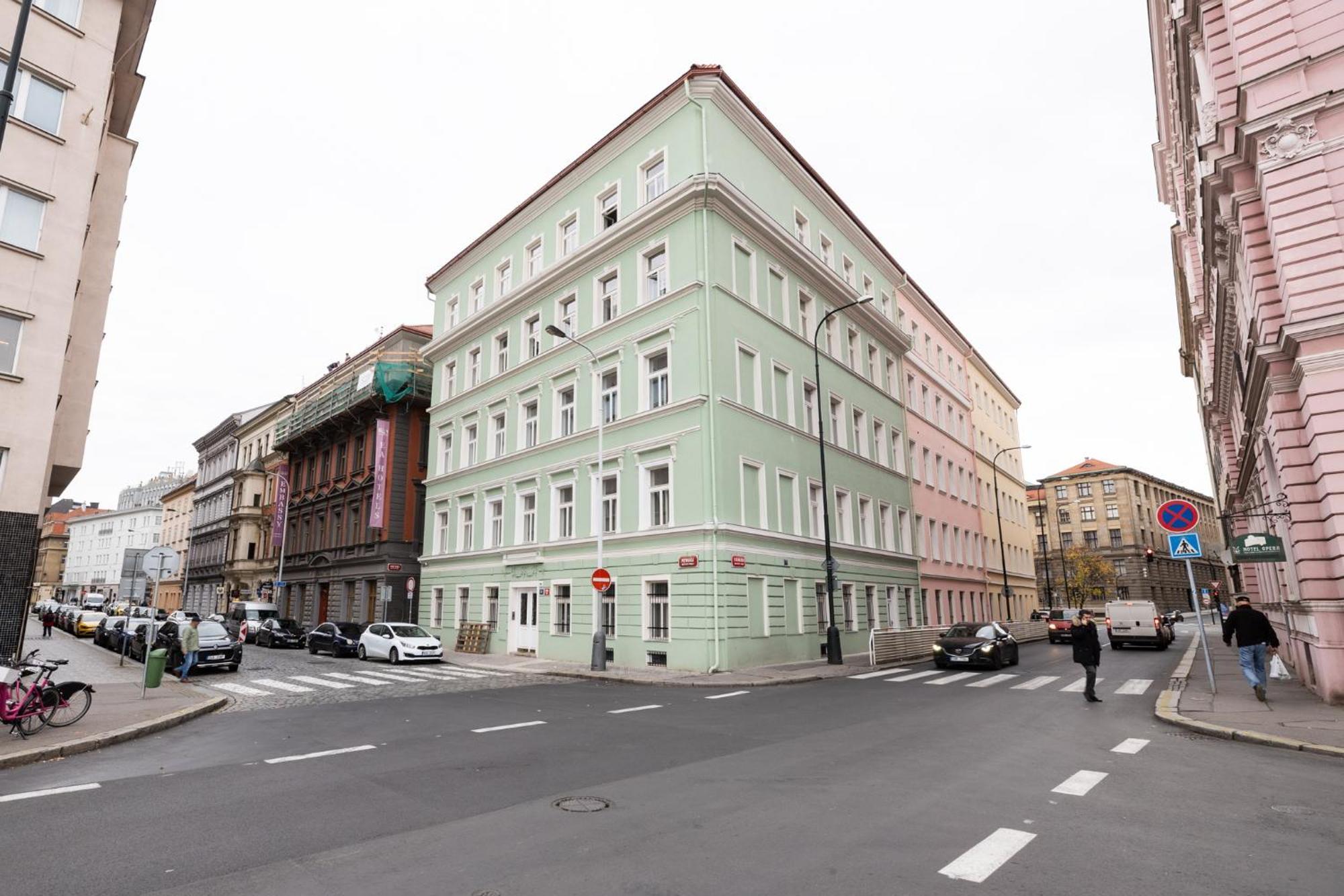 Apartment Petrska Prag Exterior foto